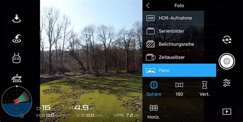 Dji Mavic Air Panorama Aufnahmen Und Fotomodi