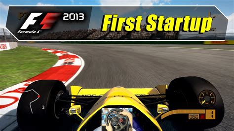 F1 2013 Classic Edition Ps3 First Startup Wheelcam 4k 60 Youtube