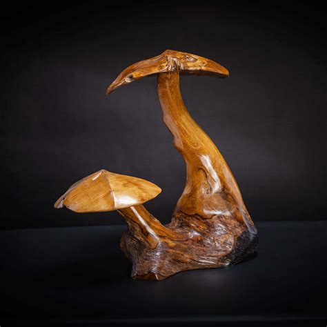 Double Mushroom Sculpture - Decora Loft