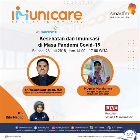 Talkshow Kesehatan Dan Imunisasi Di Masa Pandemi Covid Atmago