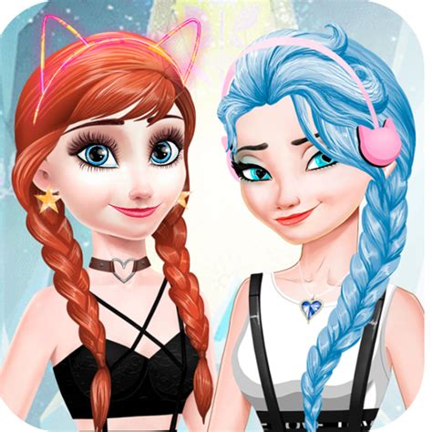 Game Gutter Elsa And Anna Dress Up Makeup