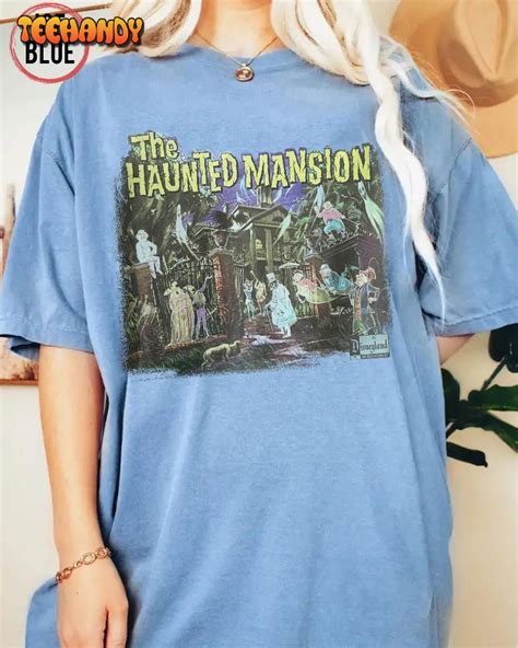 Vintage Haunted Mansion Shirt Disneyland Haunted Mansion Shirt