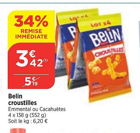 Promo Croustilles Belin chez Maximarché iCatalogue fr