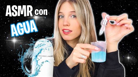 Asmr Con Agua 💧 Sonidos Líquidos Para Dormir Rápido 💤 Youtube