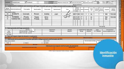 Gu A Para Llenar El Formulario De Subsidio De Vivienda Comfama