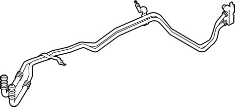 Ford F 150 Automatic Transmission Oil Cooler Hose Fl3z7r081g Sheehy