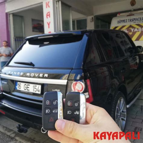 Range Rover Anahtar Kopyalama Yedek Anahtar Kayapalı Anahtar