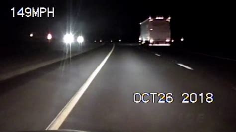 Trooper Hits Mph In High Speed Pursuit Youtube