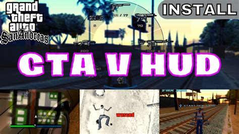 How To Install GTA V Hud Mod By Dk22pac GTA 5 Hud For GTA SA Gta V