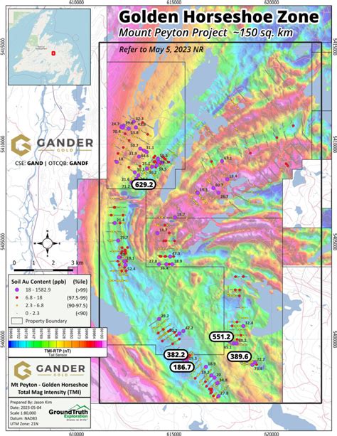 Gander Gold Expands Golden Horseshoe Zone At Mount Peyton Project