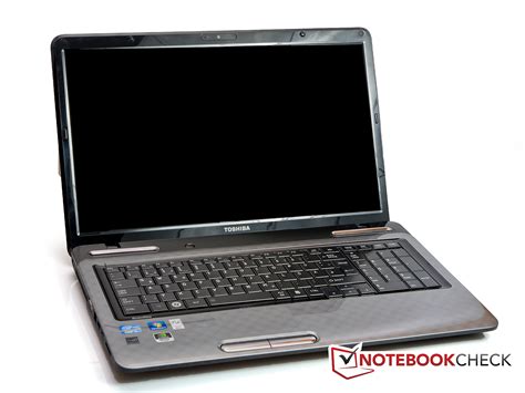 Test Toshiba Satellite L Notebook Notebookcheck Tests