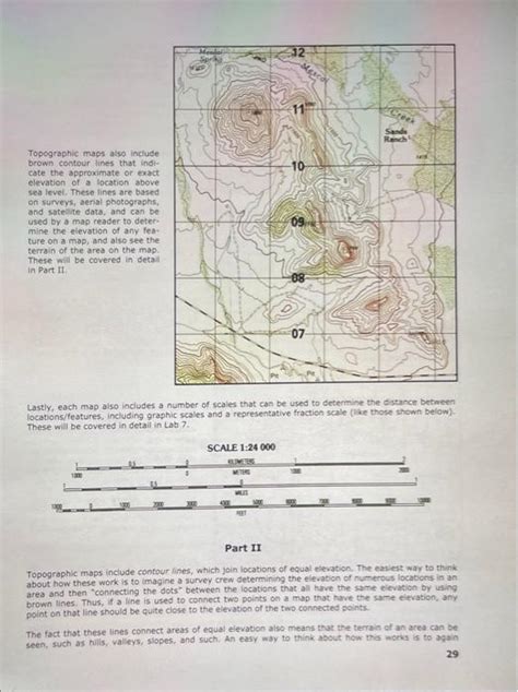 Solved Lab 6 Topographic Maps Pt1 Despite The Increasing