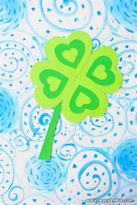 Four Leaf Clover Craft Easy Peasy And Fun