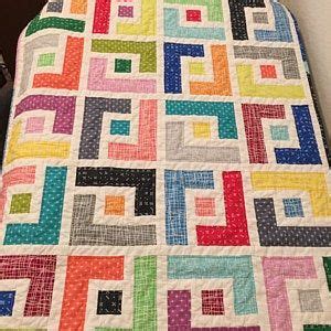 Modern Quilt Pattern Jelly Roll Quilt Pattern Pdf Sizes Crib To King