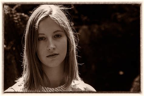 Even In Sepia She Remains Irresistible Model Laura Jan Van Overvelt