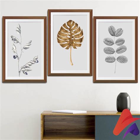 Jual Hiasan Dinding Daun Aesthetic Abstrak X Wall Decor Pajangan