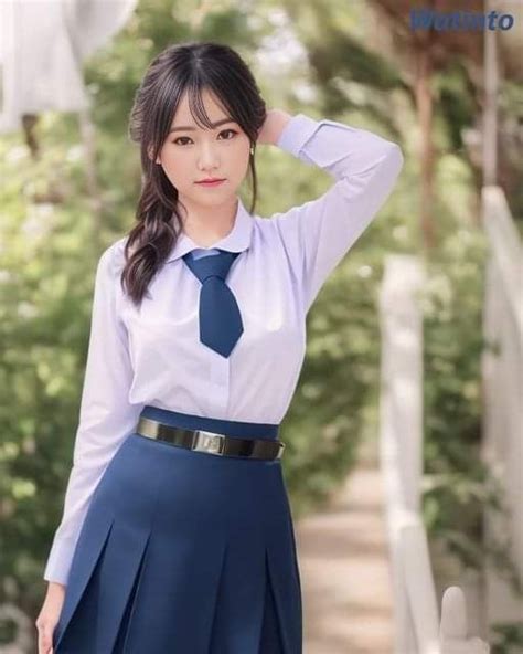 Beauty Girl Thai Student Clip Female Quick