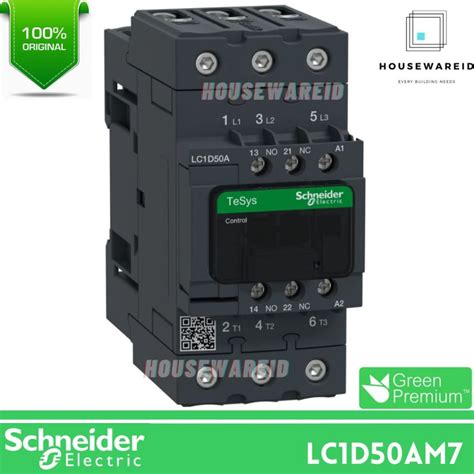 Jual Kontaktor Schneider Lc1d50am7 3p 50a 220v Ac Original Contactor