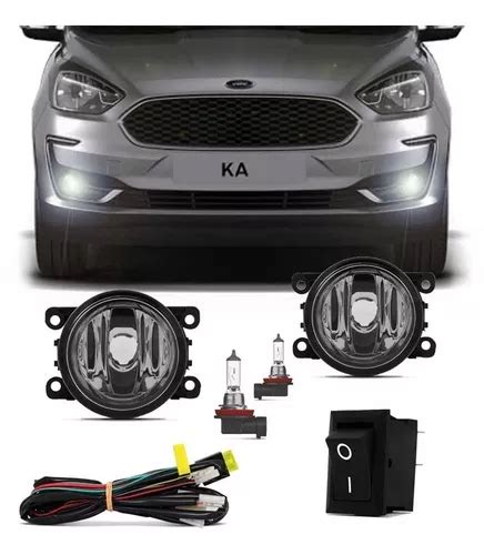 Kit Farol Milha Neblina Auxiliar Ford Ka S Se 2019 Lâmpadas Frete grátis