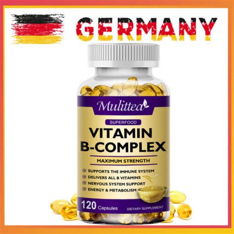 Vitamin B Komplex Hochdosiert Alle Acht B Vitamine Co Faktoren