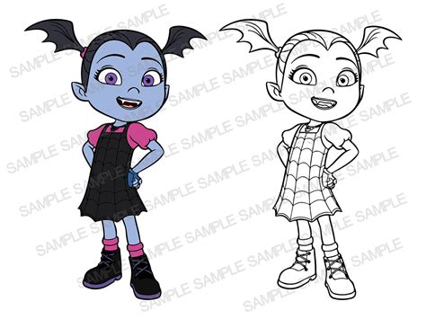 Vampirina SVG File Vampirina Clipart Vampirina Silhouette - Etsy Australia