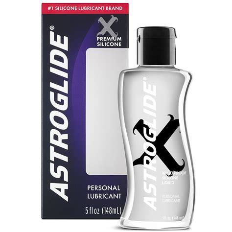Astroglide X Liquid, Premium Silicone Personal Lubricant, Waterproof