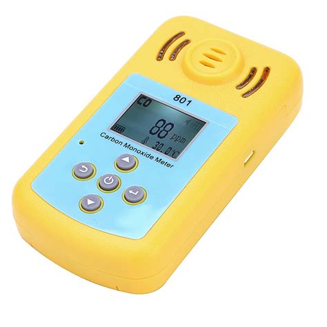 Mini Carbon Monoxide Gas Meter Portable CO Detector LCD Display And