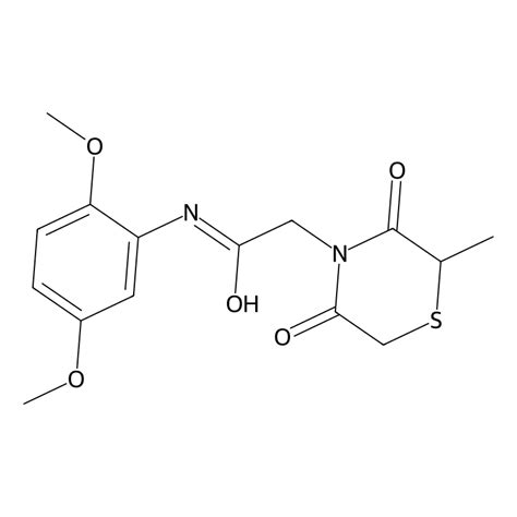 Buy N Dimethoxyphenyl Methyl Dioxothiomorpholin Yl