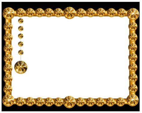 Frame Gold Png Frame Gold Transparent Background Freeiconspng