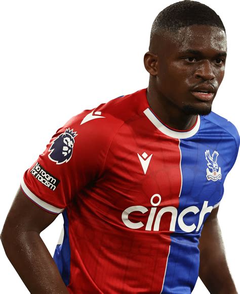 Cheick Doucouré Crystal Palace football render - FootyRenders