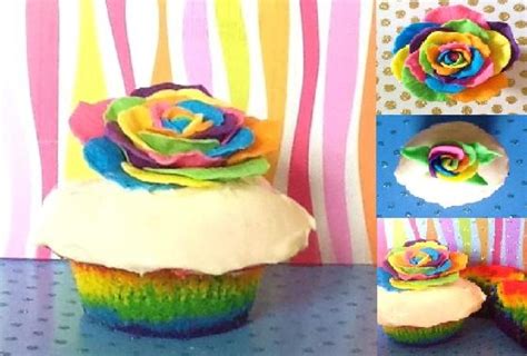 Rainbow Rose - CakeCentral.com