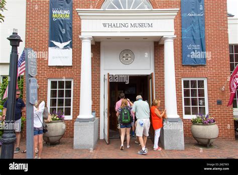 Whaling Museum, Nantucket Island, Massachusetts, USA Stock Photo - Alamy