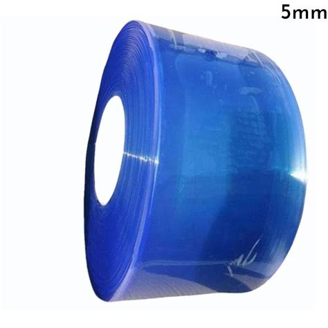 Blue Plain PVC Srip Curtain Roll Thickness 5mm At Rs 145 Kg In Faridabad