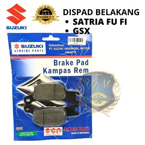 Jual Original Dispad Belakang Suzuki Satria Fu Fi New Injeksi Gsx