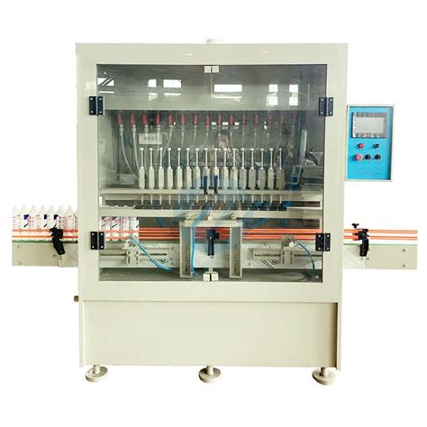 Automatic Anti Corrosive Piston Type Liquid Filling Machine