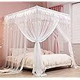 Amazon Mengersi Princess Corners Post Bed Curtain Canopy