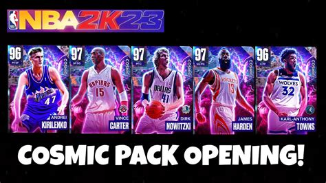 Cosmic Galaxy Opal Dirk Nowitzki Pack Opening Nba K Myteam