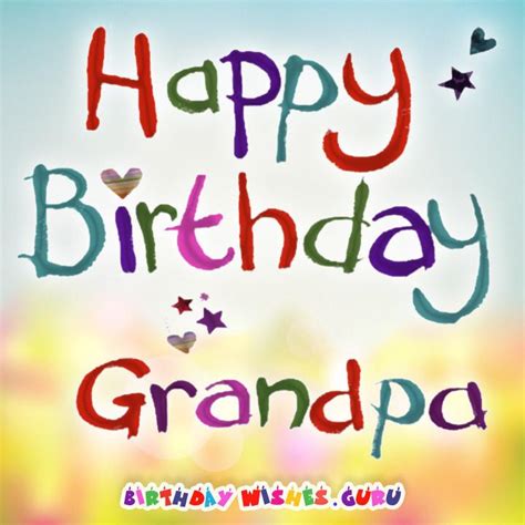 Happy Birthday Wishes For The Best Grandpa By Birthday Wishes Guru