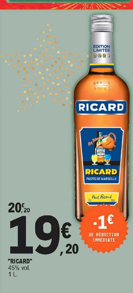 Promo Ricard Chez E Leclerc Icatalogue Fr