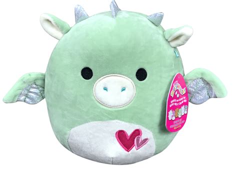 Valentines Squishmallows Dragon - Squishmallows 30cm plush miles the ...