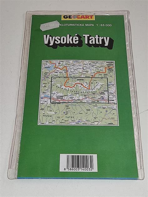 VysokÉ Tatry CykloturistickÁ Mapa Aukro