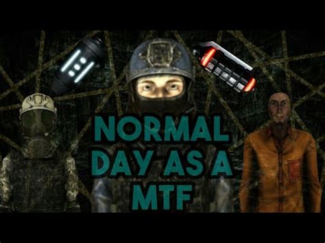 A Normal Day As A MTF SCP Secret Laboratory YouTube