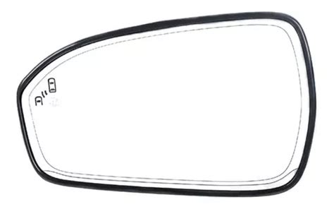 Lente Do Espelho Retrovisor Esquerdo Ford Fusion 2013 2014 Frete grátis