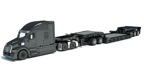 Truck Pulling Trailer Stock Photos Images And Backgrounds For Free