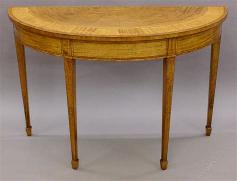 A Satinwood Demi Lune Console Table As718a652 Antiques Atlas