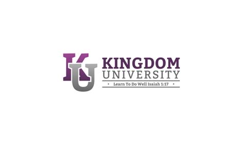 Kingdom University Logo By Alabaster