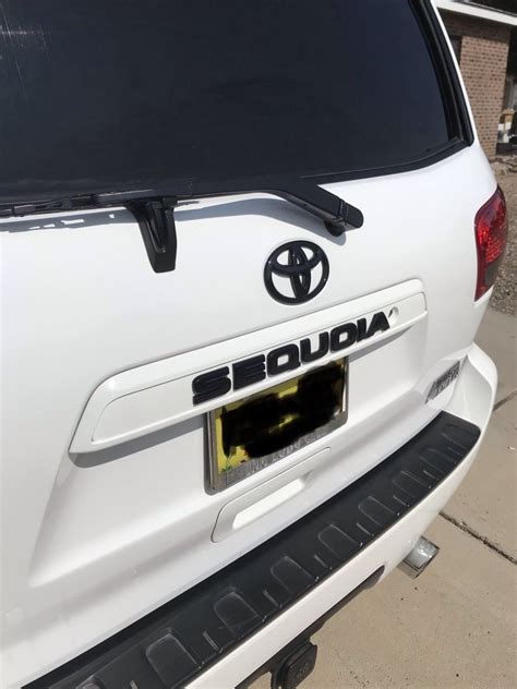 Black Out Sequoia Emblems Toyota Tundra Forum