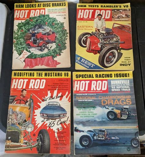 Vintage Hot Rod Magazines EstateSales Org