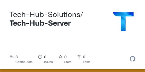 GitHub - Tech-Hub-Solutions/Tech-Hub-Server