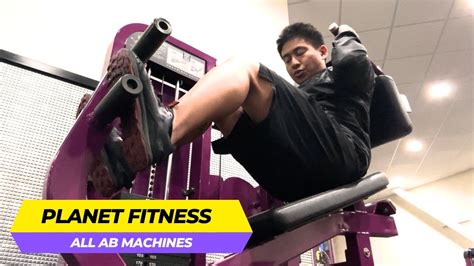 Planet Fitness Ab Machines How To Use All Of Them Youtube